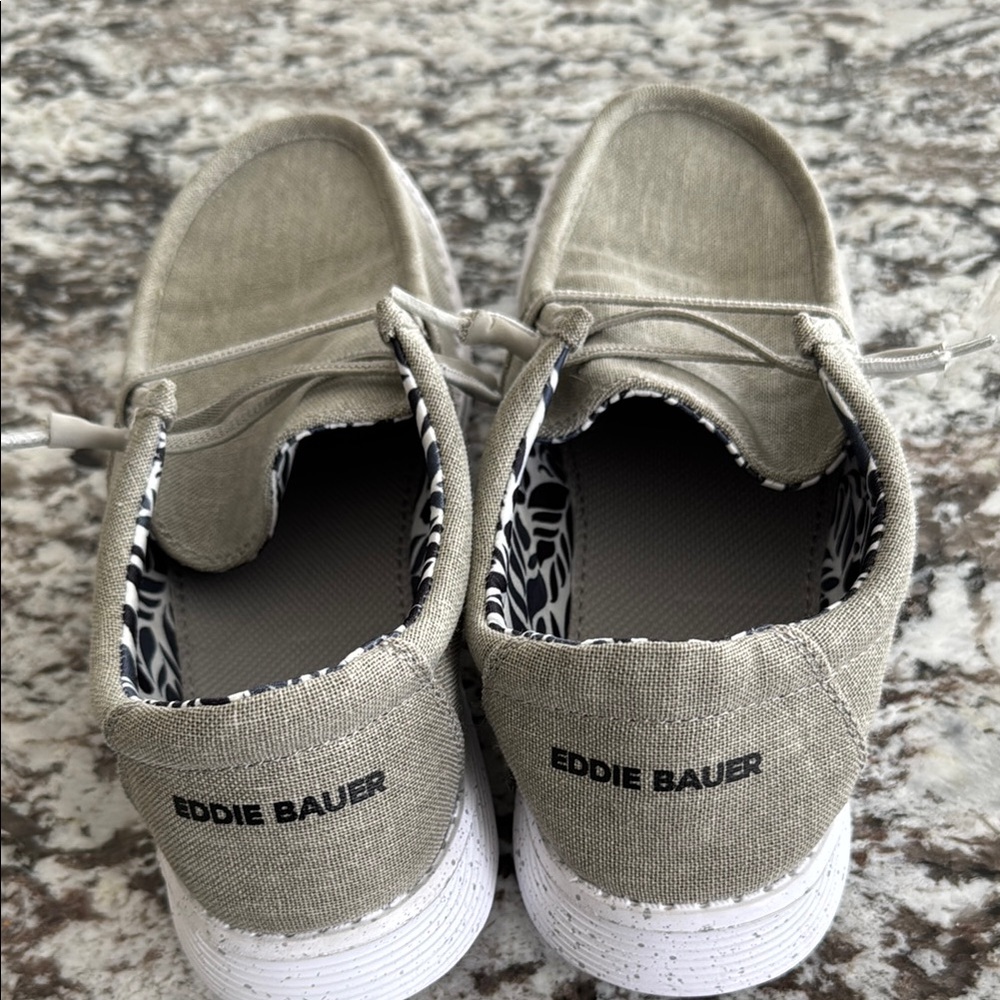 Eddie Bauer Tan Slip-On Shoes